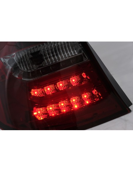 Fanali posteriori a LED per BMW 1 Serie E81 E87 (04-08.07) Fumo rosso