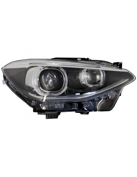 LED DRL fari Angel Eye per BMW 1 Serie F F21 (11-14) Nero