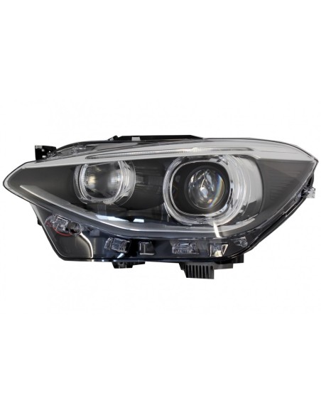 LED DRL fari Angel Eye per BMW 1 Serie F F21 (11-14) Nero
