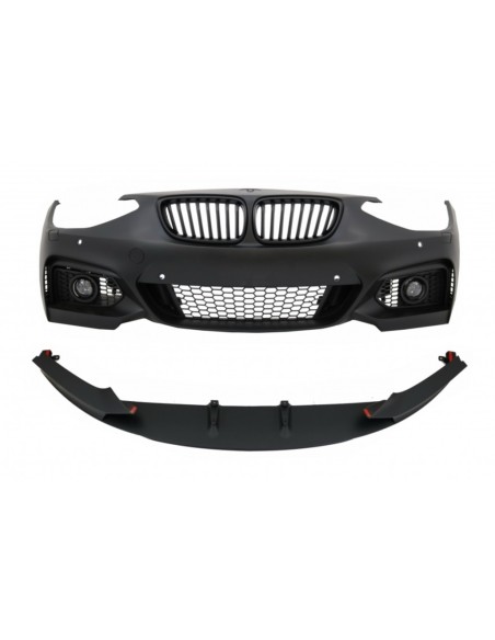 Paraurti anteriore w/ fendinebbia e spoiler labbro per BMW 1 Serie F F21 (11-08.14) M2 M235 Design