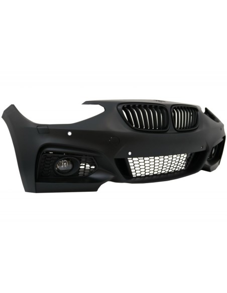 Paraurti anteriore w/ fendinebbia e spoiler labbro per BMW 1 Serie F F21 (11-08.14) M2 M235 Design