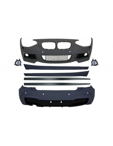 Il lato fianchetta le estensioni supplementari del labbro per BMW 1 serie F (11-14) M-Technik progetta