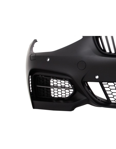 Paraurti anteriore w/ labbro spoiler e laterali gonne Add-on per BMW 1 Serie F F21 (11-08.14)