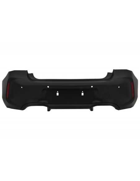 Paraurti posteriore per BMW 1 Serie F F21 LCI (15-06.19) w/ scarico Quad M2 Design