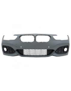 Paraurti posteriore Spoiler Valance Diffusore Doppia uscita per BMW 1 Serie F F21 LCI (15-19) Piano Nero 2