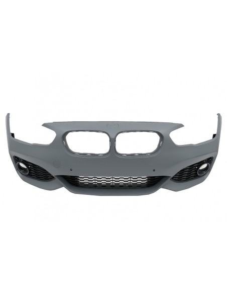 Paraurti posteriore Spoiler Valance Diffusore Doppia uscita per BMW 1 Serie F F21 LCI (15-19) Piano Nero