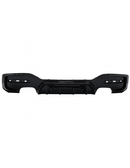 Paraurti posteriore Spoiler Valance diffusore per BMW 1 Serie F F21 LCI (15-19) Piano Black Competition Design