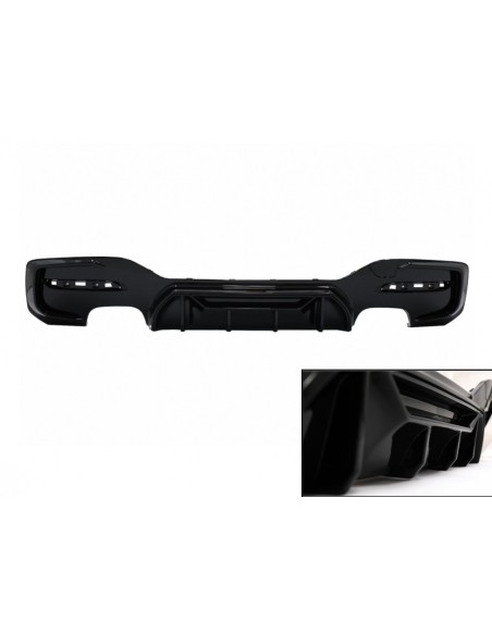 Spoiler del labbro del paraurti anteriore per BMW 1 serie F F21 LCI (15-19) w/ paraurti posteriore