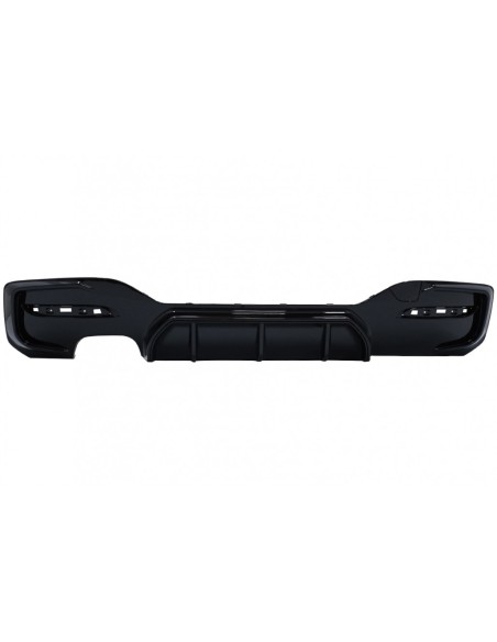 Spoiler del labbro del paraurti anteriore per BMW 1 serie F F21 LCI (15-19) w/ paraurti posteriore