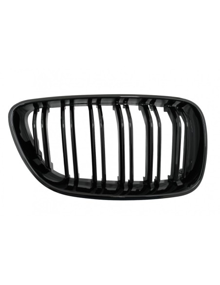 Griglie renali centrali per BMW 2 Serie F22 F23 F87 (14-up) Doppia striscia M