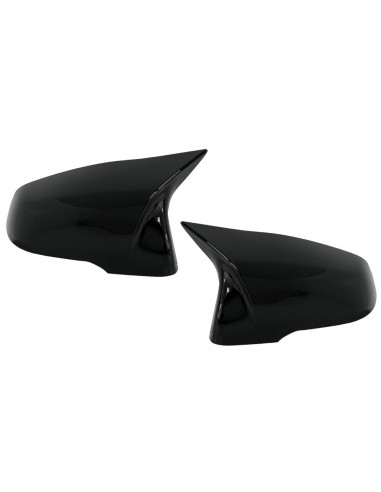 Specchio copre w/ rene centrale griglie doppia striscia per BMW X1 F48 Pre LCI (06.15-19) Piano Black M Design