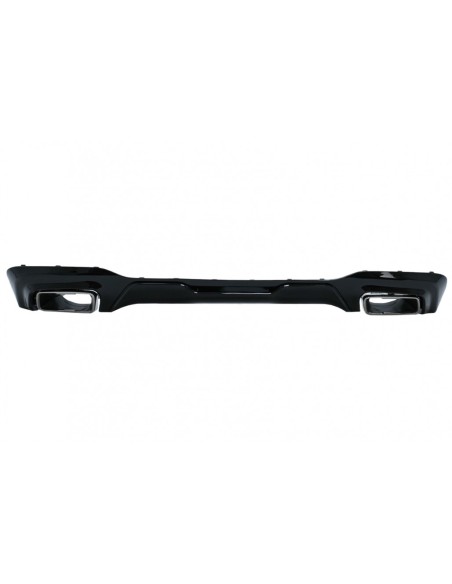 Paraurti posteriore Valance diffusore w/ Chrome scarico suggerimenti per BMW 2 Serie F44 Gran Coupé (-up) M235I Design