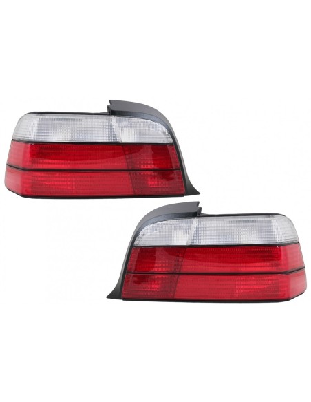 Fanali posteriori per BMW Serie 3 E36 Coupé Cabrio (1992-1998) Rosso Bianco