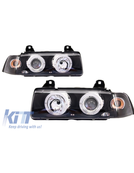 Angel Eyes fari per BMW 3 Serie E36 2D Coupe-Cabrio (1992-1997)