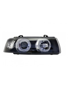 Fari 2 LED Halo cerchi Angel Eyes per BMW 3 serie E36 1992-1998 Sedan-Touring 2