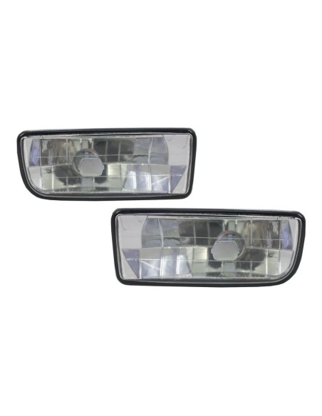 Paraurti anteriore per BMW 3 serie E36 (1992-1998) M3 Design w/ Chrome Fog Lights