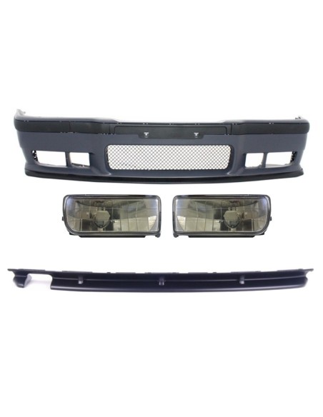 Kit per BMW 3er E36 (1992-1997) M3 Design w/ Smoke Fog Lights
