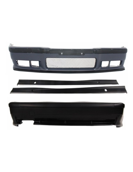Paraurti anteriore w/ laterali gonne per BMW 3 serie E36 1992-1998 M3 Design