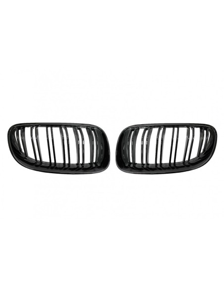 Griglia Rene Anteriore per BMW 3 Serie E92 E93 Coupé Convertible PreLCI (06-09) Doppia Striscia M-Package Sport