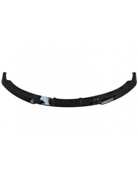 Labbro Spoiler Aggiuntivo Paraurti Anteriore per BMW 3 Serie E92 E93 (06-09) Coupé Cabrio Nero Piano