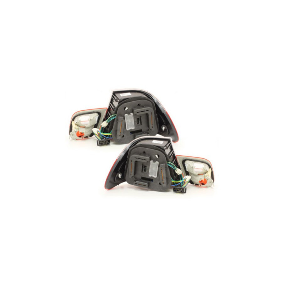Autolod - Ricambi per auto online|Fanali Posteriori a LED per BMW E46 Coupé Facelift 03-06 - Rosso-Cristallo (Set da 4)