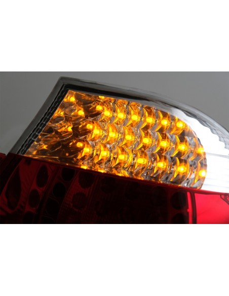 Fanali Posteriori a LED per BMW Serie 3 E46 Coupé Non Facelift (1999-03) - Rosso Chiaro
