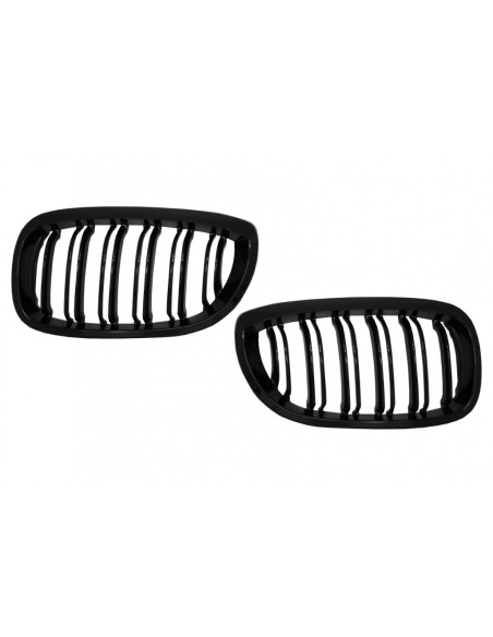 Griglie Renali Centrali per BMW 3 Serie E46 Coupé Cabrio 2 Porte Facelift (03-05) - Doppia Striscia M