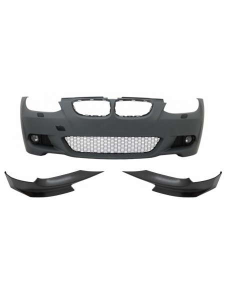 Paraurti Anteriore con Spoiler Splitter per BMW 3 Serie E92 E93 (06-09) Coupé Cabrio M-Technik Look