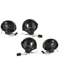 Fari per BMW Serie 3 E30 (1983-1987) con Vetro Croce Cromo 2