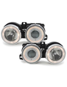 Scheinwerfer per BMW E30 09.87-10.90_2 Standlichtringe Chrome
