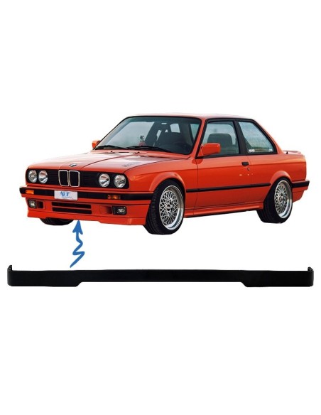 Paraurti Anteriore Spoiler Lip per BMW Serie 3 E30 Limousine - Cabrio - Touring (1982-1994)