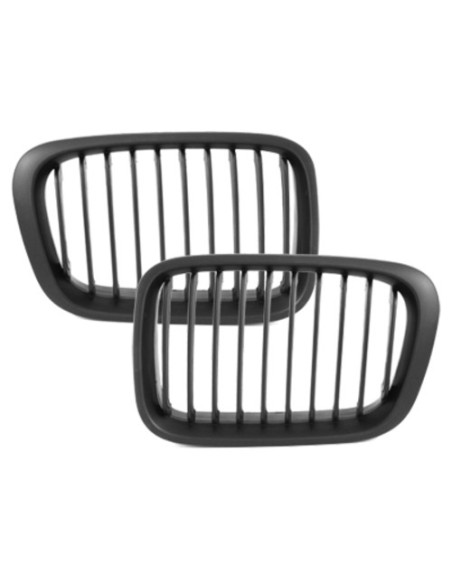 Griglia Anteriore per BMW E46 Lim.-Touring 3 Serie 98-01_Nero