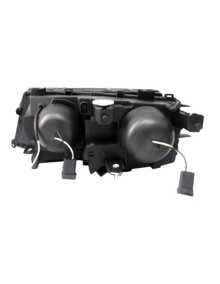 Angel Eyes Fari per BMW 3 Serie E46 (1998-01) Edizione Nera