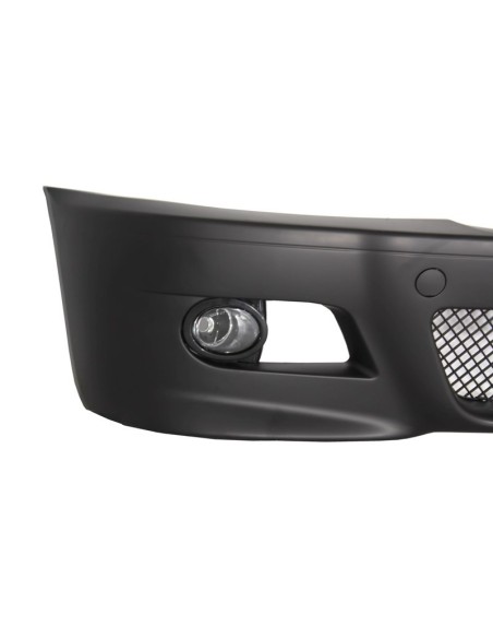 Paraurti Anteriore w/ Nebbia Luci e Coperture per BMW E46 3 Serie (1998-04) M3 Look