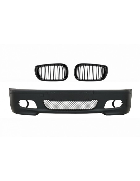 Paraurti Anteriore per BMW 3 Serie E46 Facelift Sedan Touring (01-04) M-Tech Look w/ Griglia Centrale M
