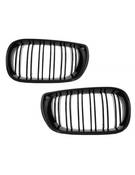 Griglie Renali Centrali per BMW Serie 3 E46 Facelift (10.01-05) Doppia Striscia M