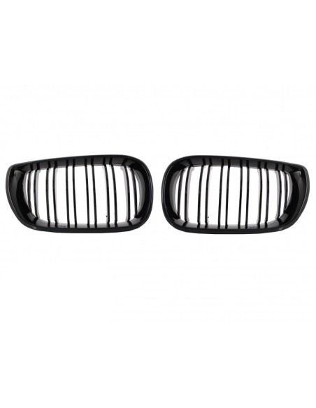 Griglie Renali Centrali per BMW Serie 3 E46 Facelift (10.01-05) Doppia Striscia M