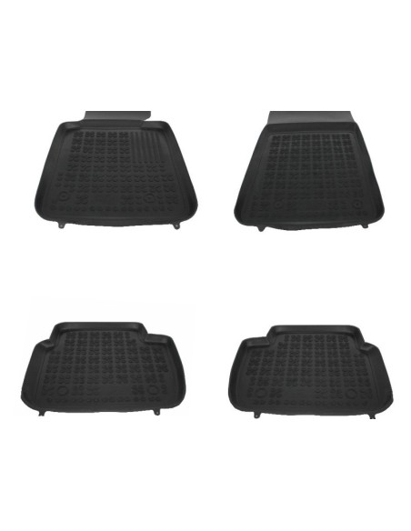 Tappetino in Gomma Nero per BMW Serie 3 E46 E90 E91 Sedan Touring