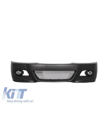 Paraurti Anteriore per BMW 3 Serie Coupe-Cabrio-Sedan-Estate E46 (1998-04) M3 Design w/ Front Bumper Splitters Carbon CSL Design