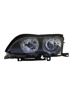 Angelo LED Occhi Fari per BMW 3 Serie E46 (09.01-03.05) Xenon Design Nero 2