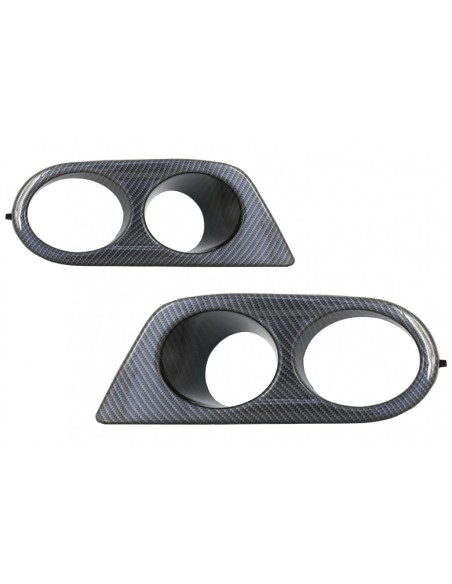 Coperture del Condotto dell'Aria dei Fari Antinebbia per il Film del Carbonio di BMW 3 Serie E46 (1998-05) M3 H-Design