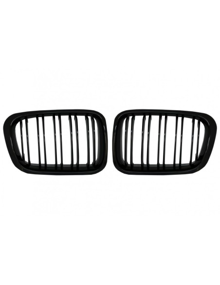 Griglie Renali Centrali per BMW Serie 3 E46 Non Facelift (1998-09.01) Doppia Striscia M