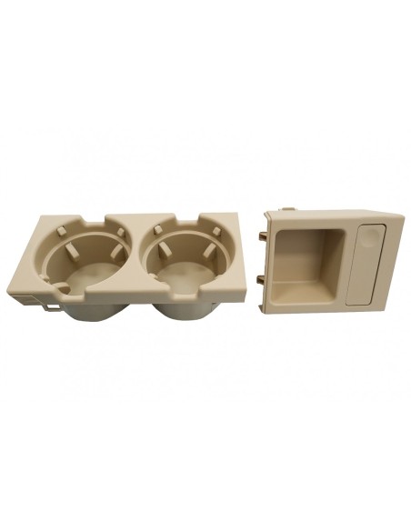 Supporto Cup e Coin Box per BMW 3 Serie E46 (1998-05) Beige