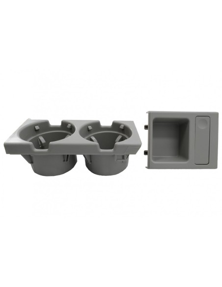 Supporto Cup e Coin Box per BMW Serie 3 E46 (1998-05) Grigio