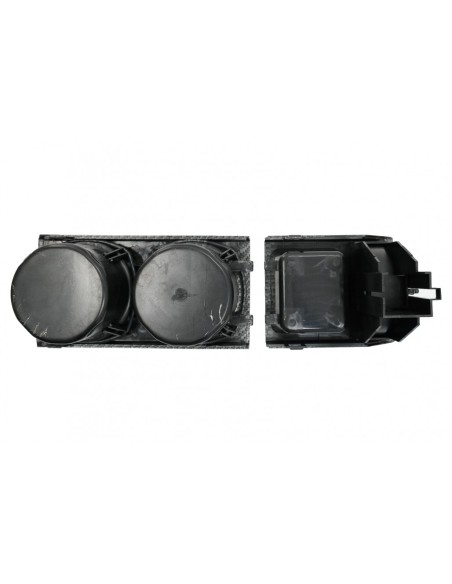 Tazza di Supporto e Coin Box per BMW 3 Series E46 (1998-05) Fibra di Carbonio Look