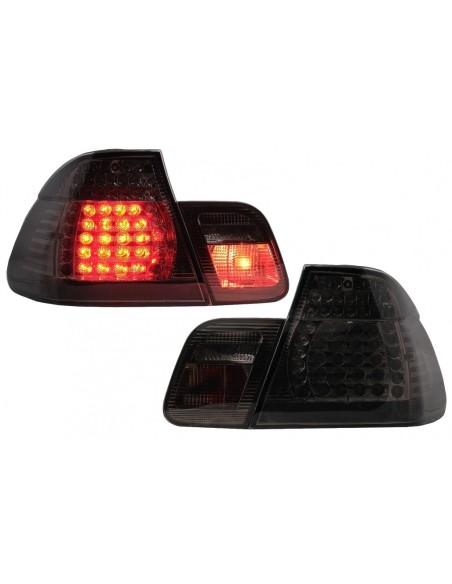 Fanali Posteriori a LED per BMW 3 Serie E46 Limousine 4D (09.01-03.05) Fumo