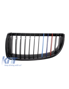 Griglie Renali Centrali per BMW 3 Serie E90 E91 Pre-LCI (04-08) Berlina Touring M-Power 3 Design a Colori 2