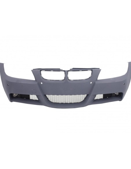 Paraurti Anteriore per BMW 3 Serie E90 E91 Sedan Touring (04-08) w/ PDC Fori w/ Out Lavaggio Sistem