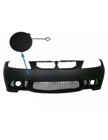 Copertura Gancio Traino Paraurti Anteriore BMW Serie 3 E90 Berlina E91 Touring (04-08) Non LCI Design M3