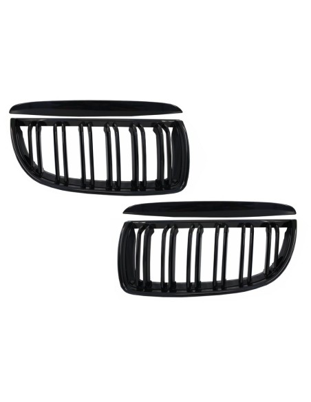 Griglie Renali Anteriori BMW 3 Serie E90 E91 Pre-LCI (05-08) Doppia Striscia M